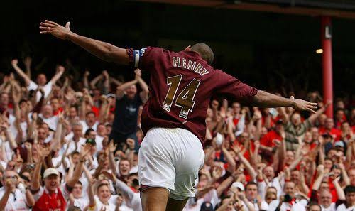 THIERRY HENRY 14 HIGHBURY FINAL GAME EDITION JERSEY