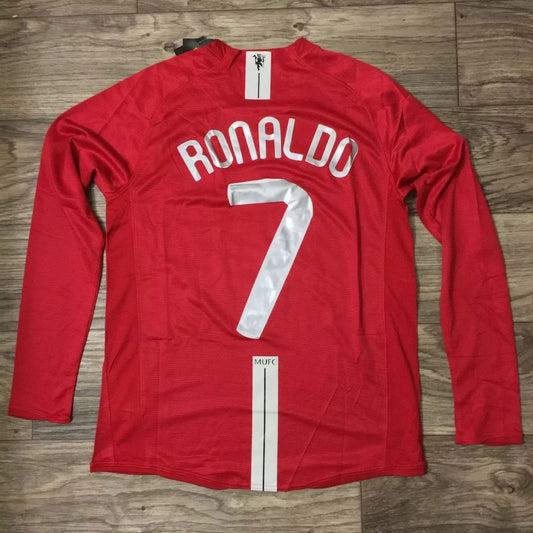 C.RONALDO MANCHESTER UNITED 2008 CHAMPIONS LEAGUE FINAL JERSEY