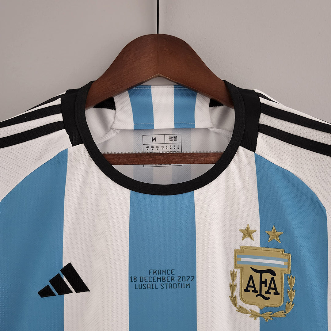 MESSI 10 | FIFA WORLD CUP FINAL EDITION JERSEY 2022 | ARGENTINA