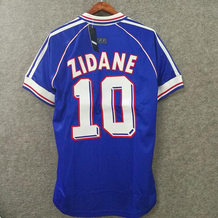 ZIDANE 10 FIFA WORLD CUP 1998 FINAL JERSEY