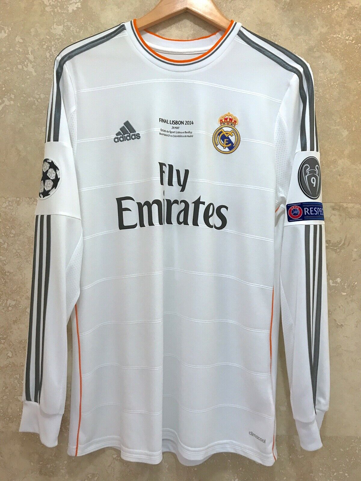 SERGIO RAMOS | CHAMPIONS LEAGUE FINAL 2014 EDITION JERSEY | REAL MADRID
